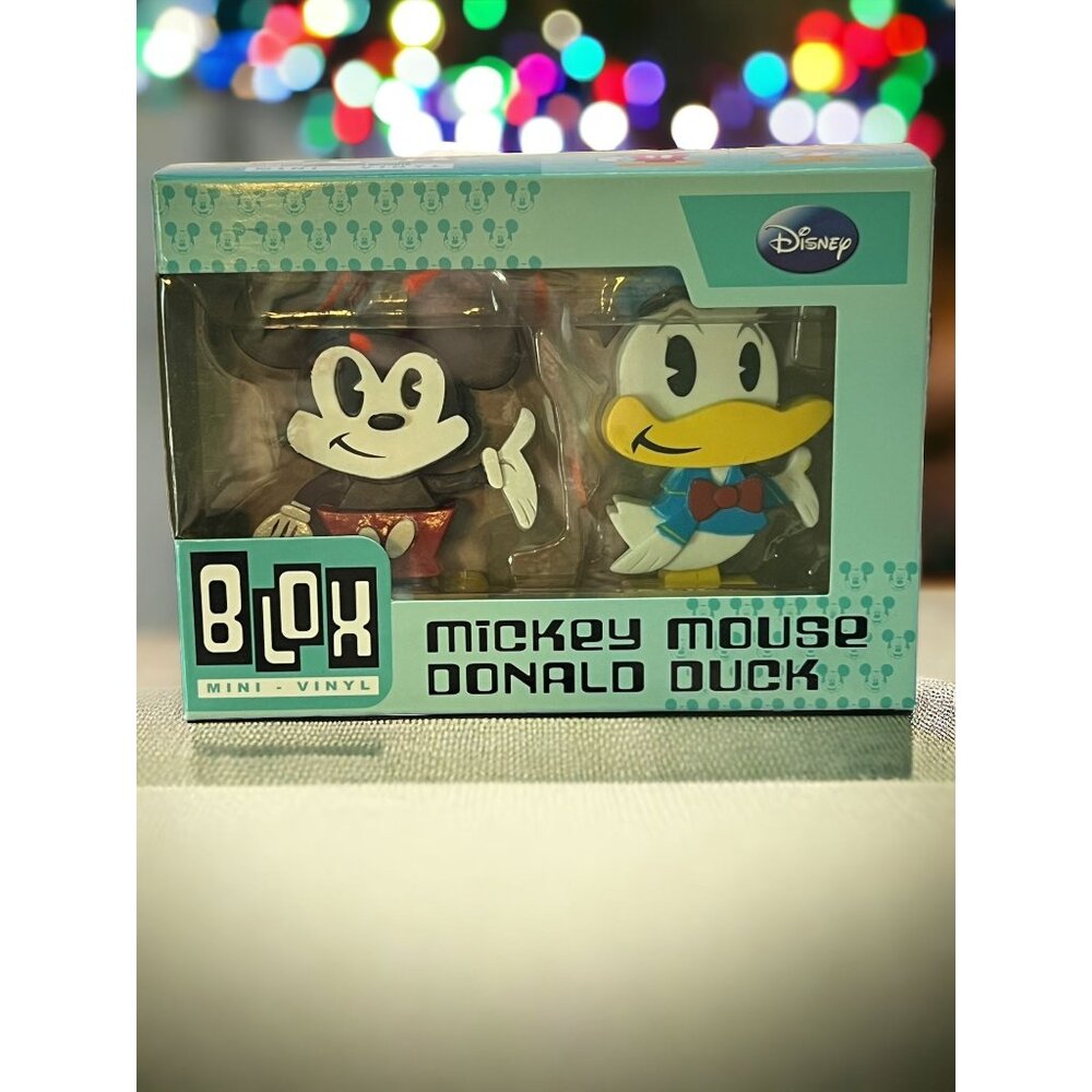 Funko Blox Disney Mini Vinyl Mickey Mouse Donald Duck 3" tall New in Box
